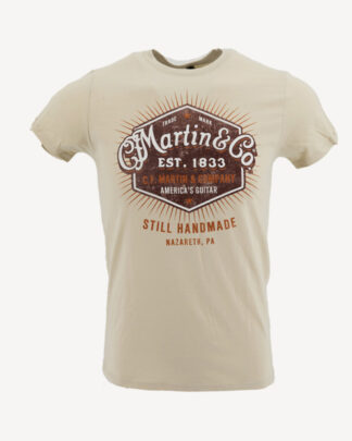 Martin t-shirt med Still Handmade motiv. Størrelse XL.