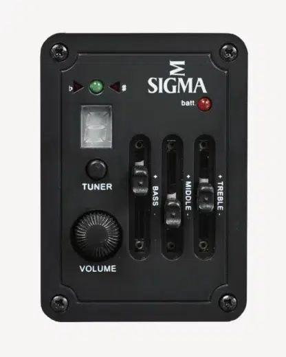 Pickupsystem på Sigma DME western guitar