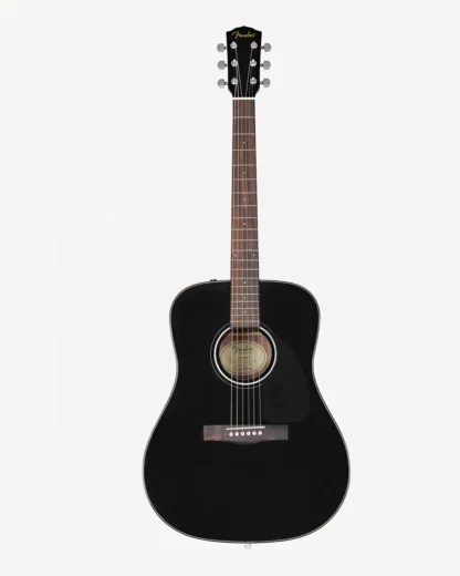 Fender CD-60 western guitar i black