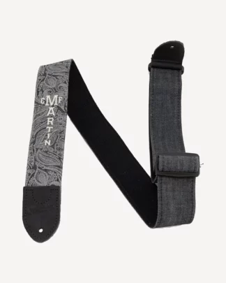 C.F. Martin Strap Denim Black Paisley