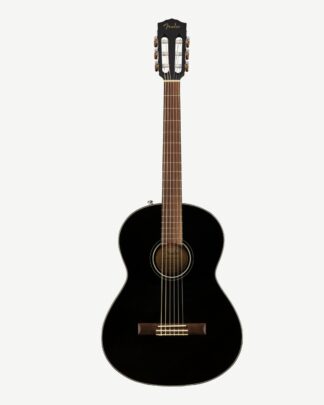 Fender CN-60S nylon guitar i farven black