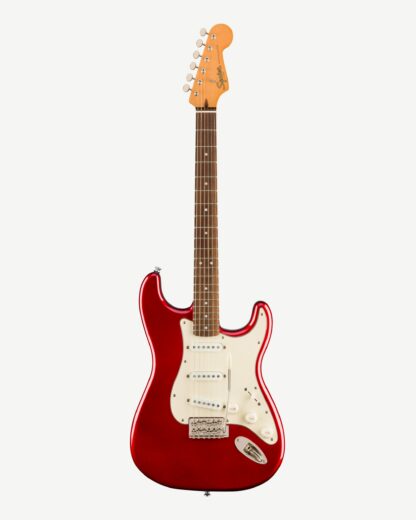 Squier Classic Vibe '60s Stratocaster i farven candy apple red
