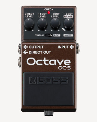 Boss OC-5 octaver effektpedal til elguitar