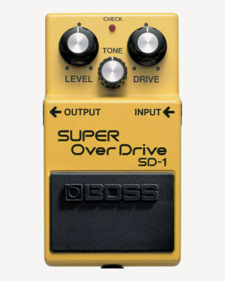 Boss SD-1 Overdrive pedal til elguitar.