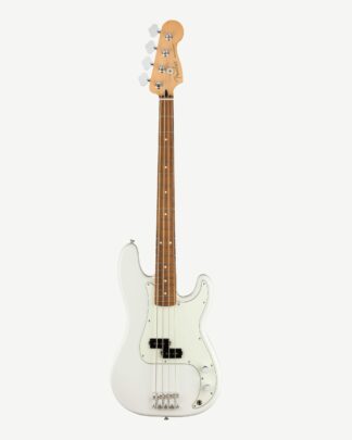 Fender Player Precision Bass elbas i farven Polar White