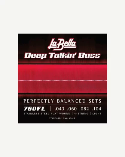 La Bella 760FL Deep Talkin' Bass flatwound elbasstrenge