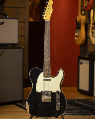 Fender Custom Shop 1959 Custom Telecaster® 'Prototype', Relic®, Rosewood Fingerboard, Aged Black SN: R125070