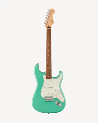 Fender Player Stratocaster i farven Sea Foam Green