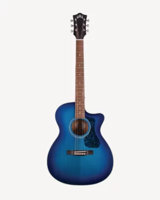Guild OM-240CE western guitar i farven Dark Blue Burst