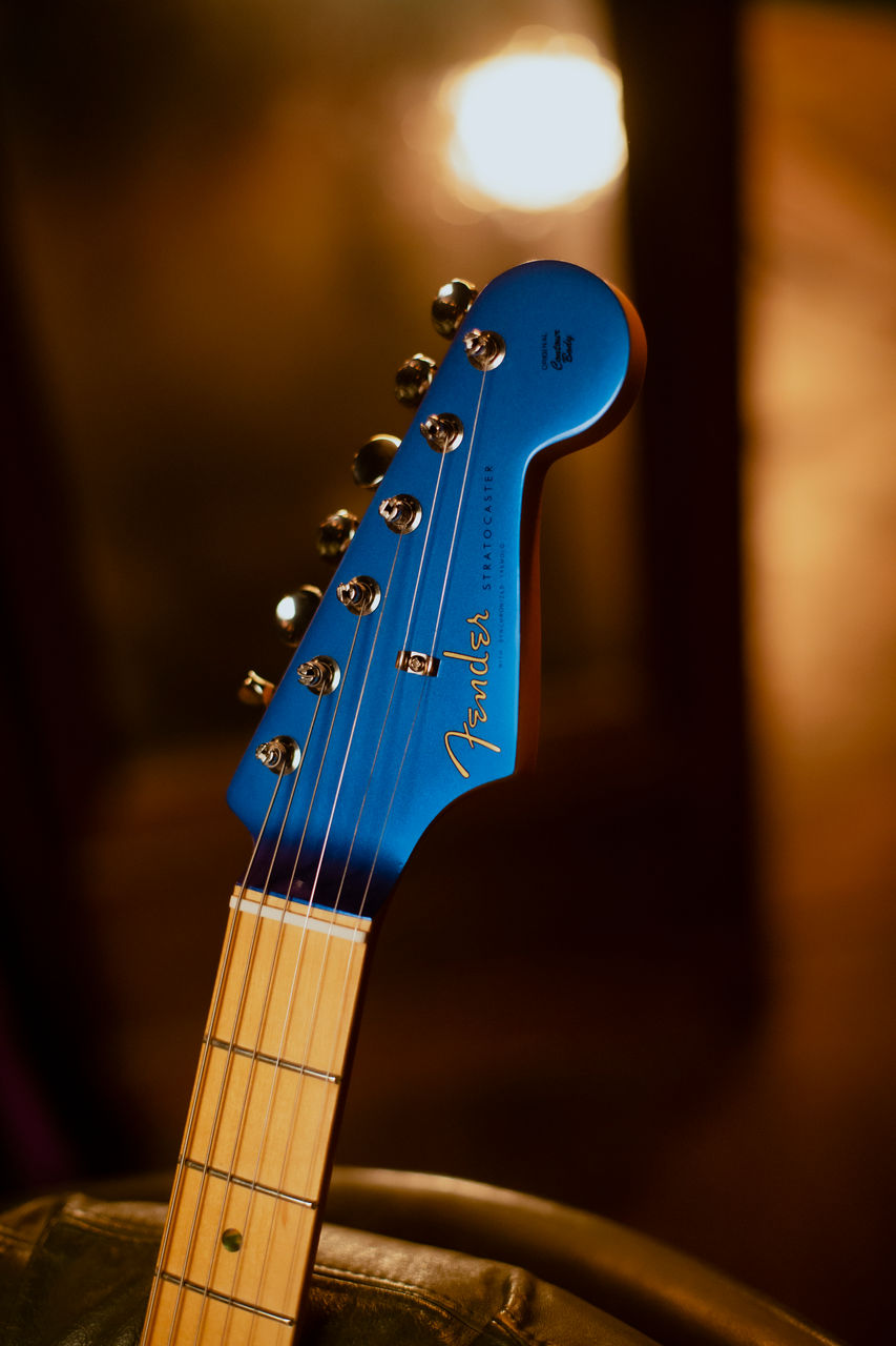 Bloodstained fjendtlighed Lav en snemand Fender Limited Edition H.E.R. Stratocaster®, Maple Fingerboard, Blue Marlin  – Akustikken