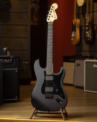 Brugt Fender Jim Root Stratocaster, Flat Black (2021) (ex. 'Cobber' D-A-D) SN: US21001916