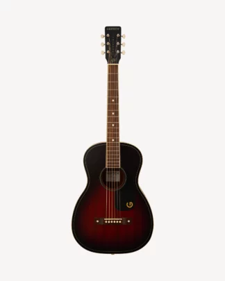 Gretsch Jim Dandy Parlor, Walnut Fingerboard, Black Pickguard, Deep Cherry Burst
