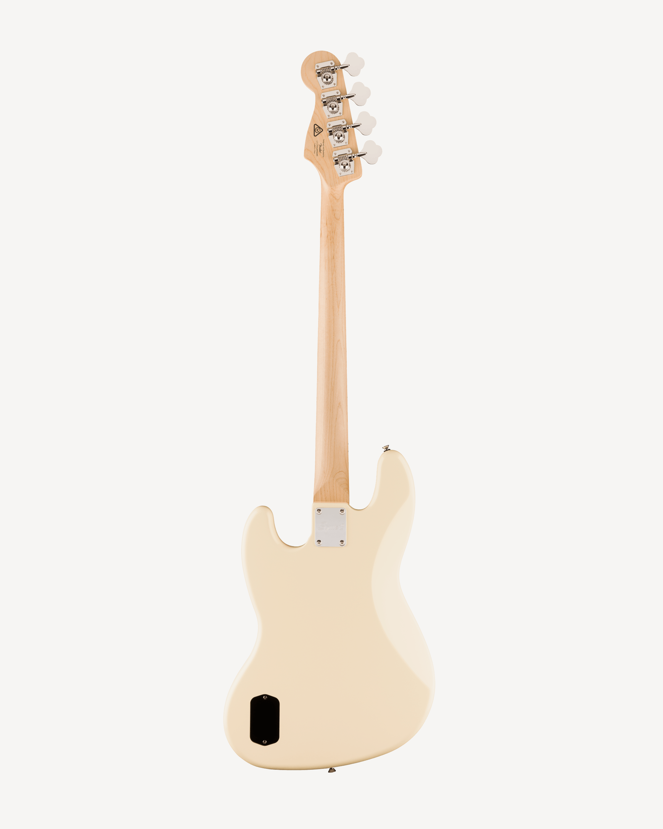 Squier Affinity Series Active Jazz Bass, Maple Fingerboard, Black Pickguard, Olympic White - Billede 2