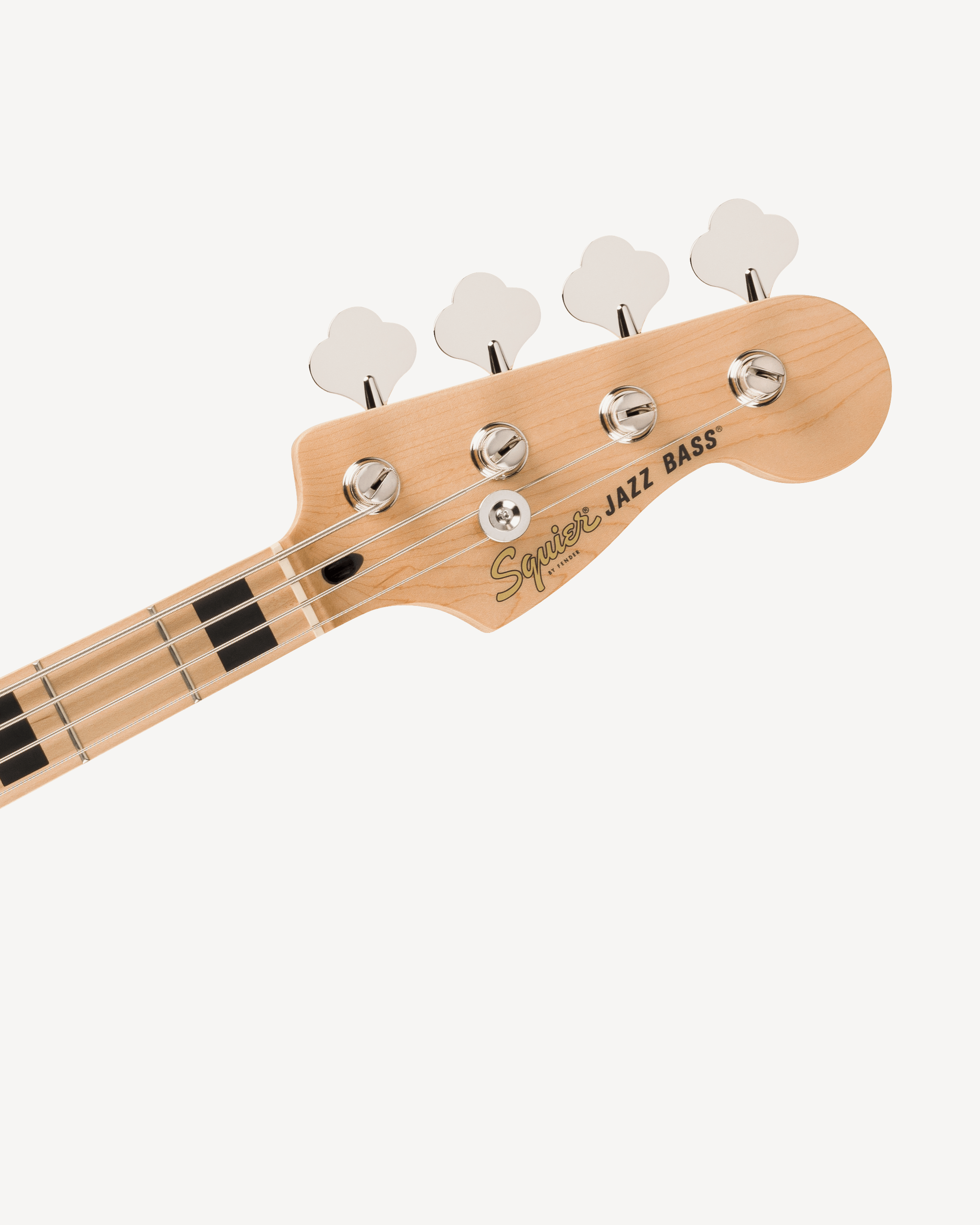 Squier Affinity Series Active Jazz Bass, Maple Fingerboard, Black Pickguard, Olympic White - Billede 5