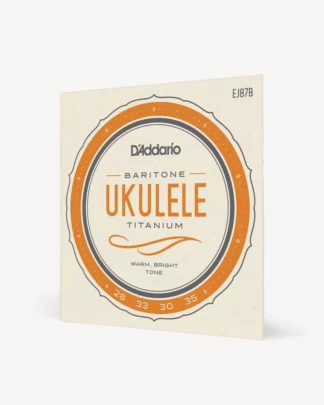 D'Addario EJ87B Ukulele Baritone Titanium