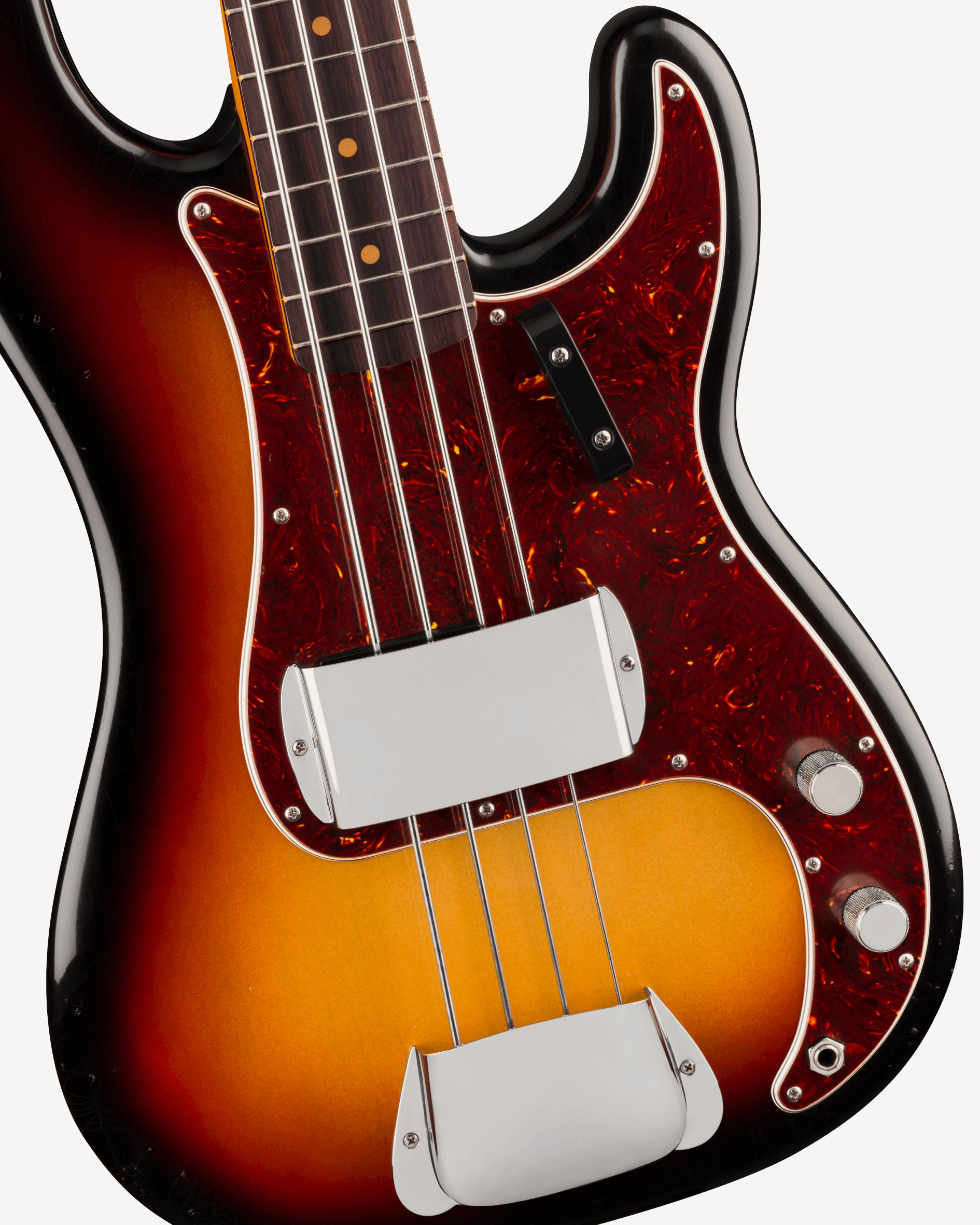 Fender James Jamerson 1962 Precision Bass, Rosewood Fingerboard, 3-Tone Sunburst - Billede 3
