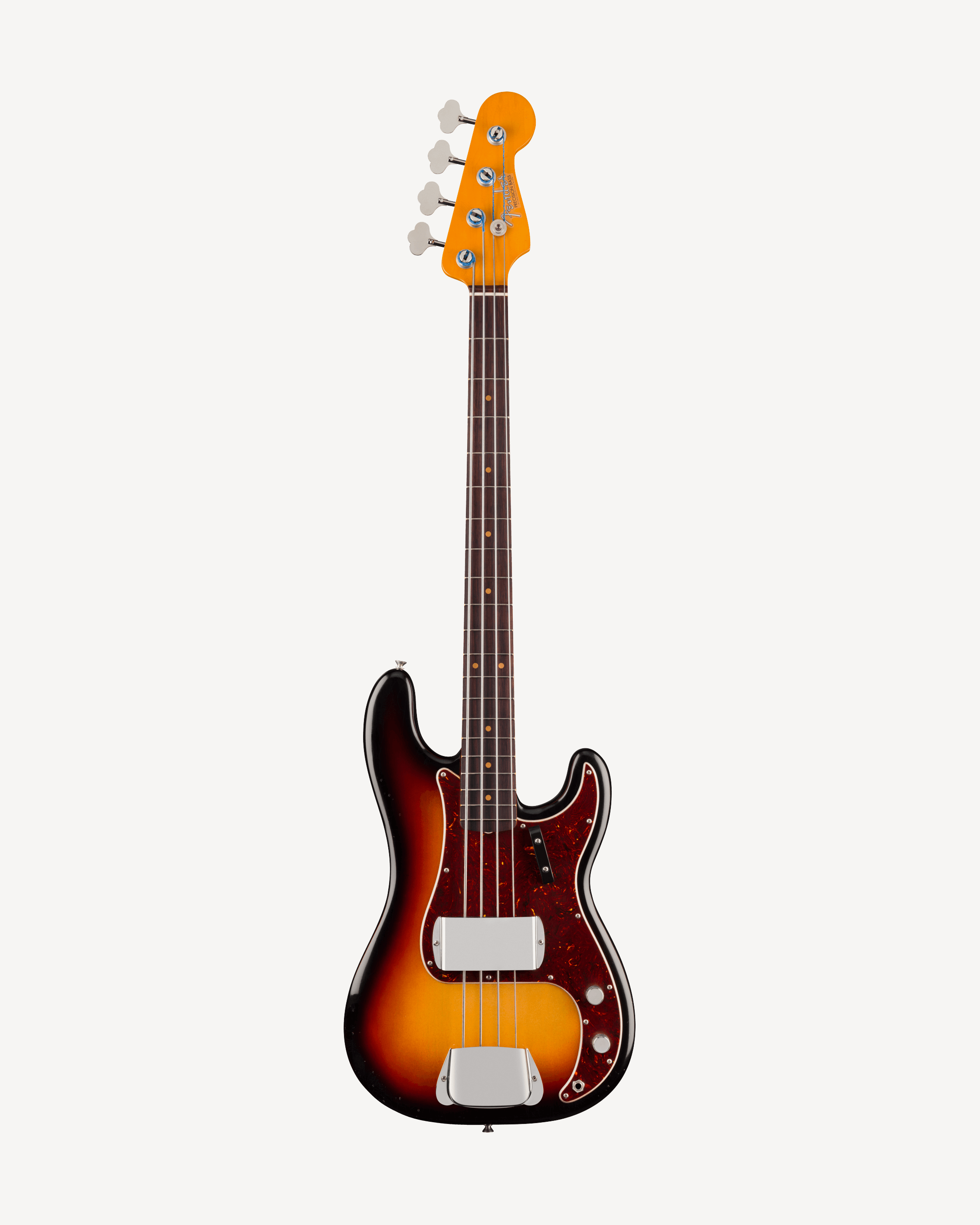Fender James Jamerson 1962 Precision Bass, Rosewood Fingerboard, 3-Tone Sunburst