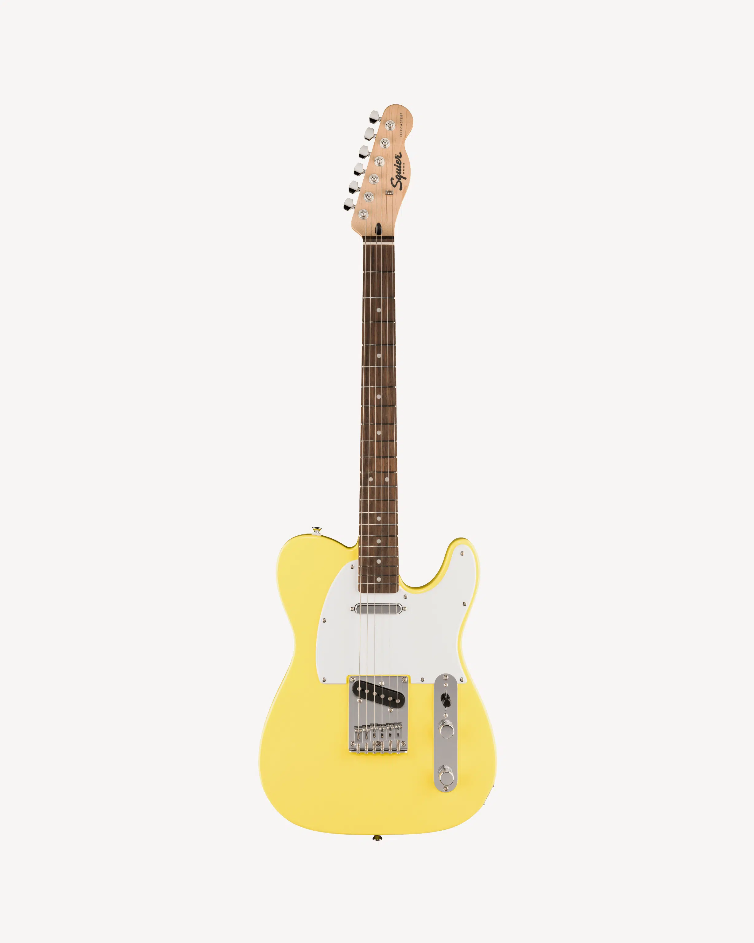 Squier Sonic Telecaster, Laurel Fingerboard, White Pickguard, Canary Yellow