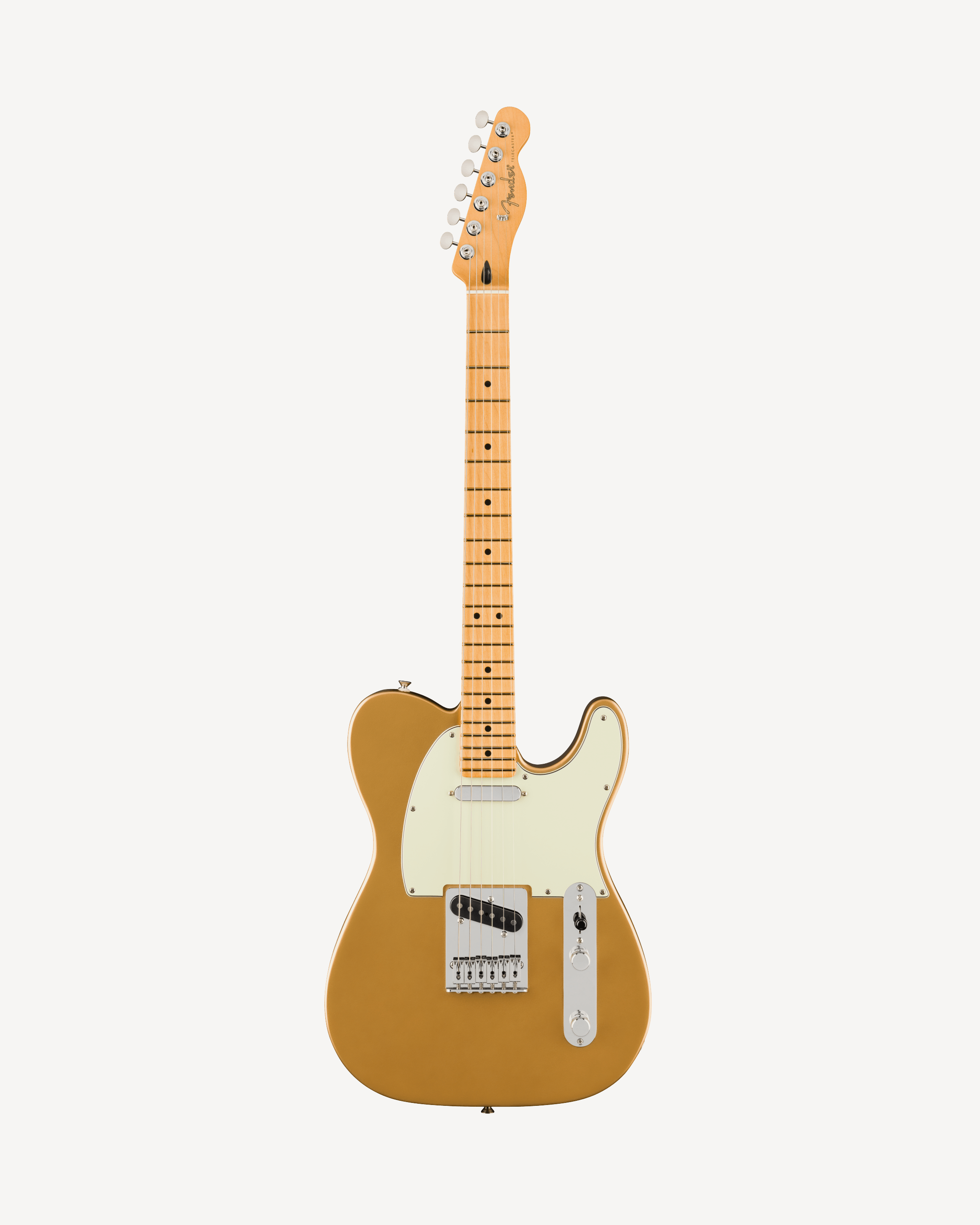 Fender 75th Anniversary Player II Telecaster®, Maple Fingerboard, Aztec Gold