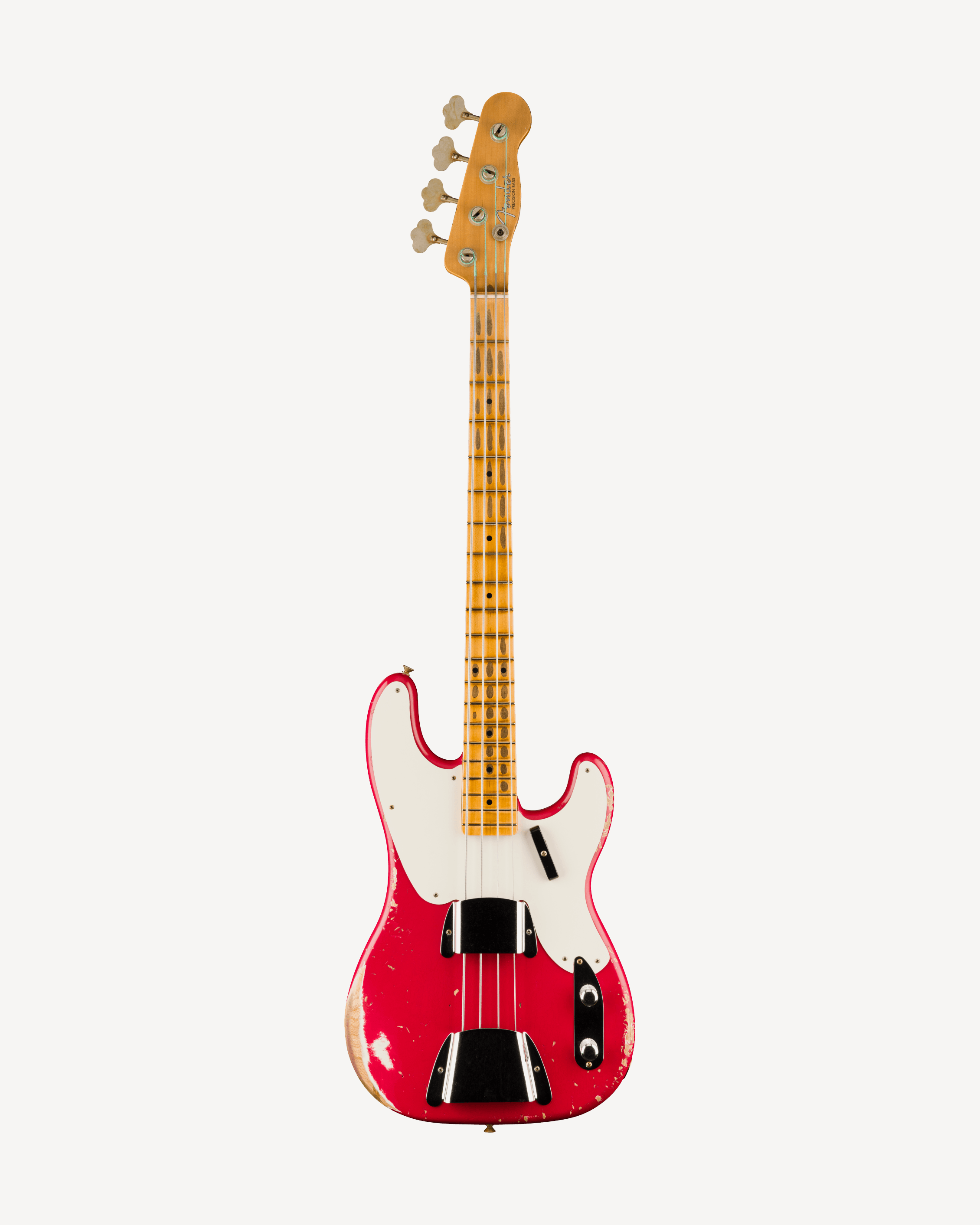 Fender Custom Shop 1956 Precision Bass® Heavy Relic®, Faded Seminole Red