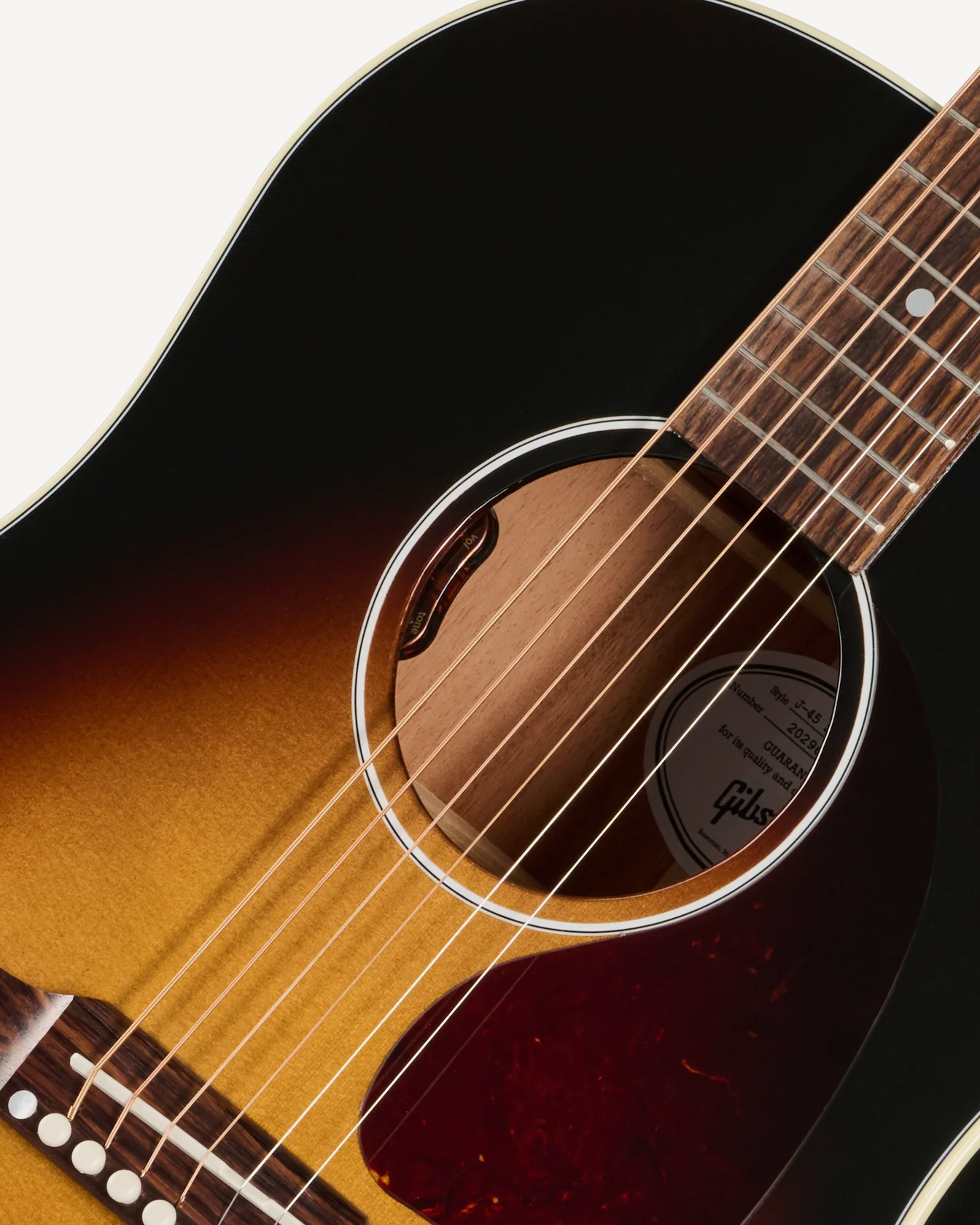 Gibson J-45 Standard with HiFi DNA, Vintage Sunburst - Billede 5