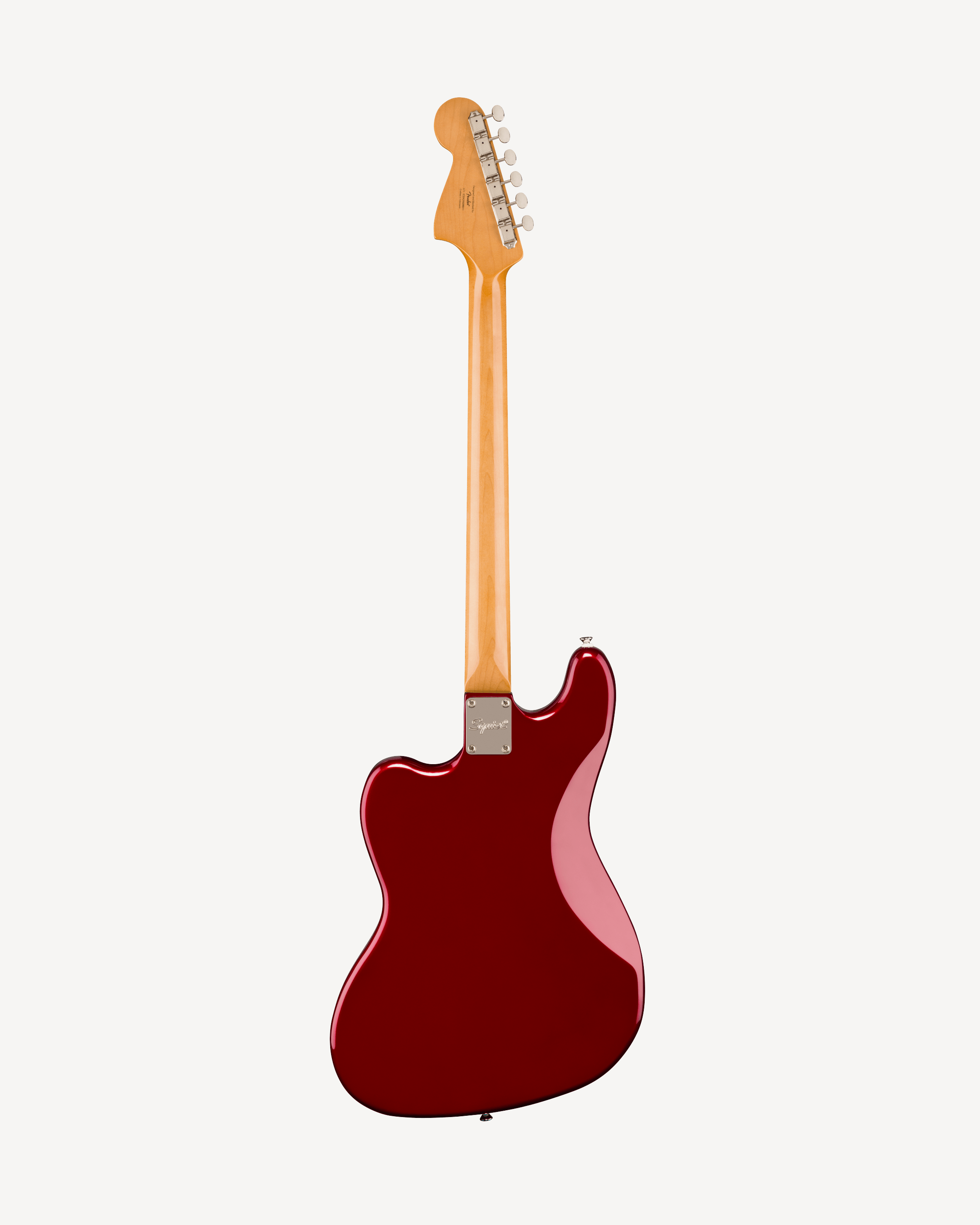 Squier FSR Classic Vibe Bass VI, Laurel Fingerboard, Parchment Pickguard, Matching Headstock, Candy Apple Red - Billede 2