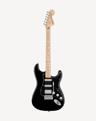 Squier FSR Affinity Series™ Stratocaster® HSS, Maple Fingerboard, Black Pickguard, Black